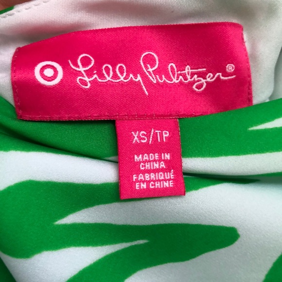 Lilly Pulitzer for Target green banana leaf dress - Picture 3 of 3